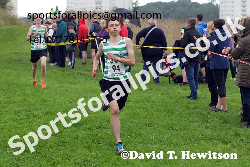 Mens and Womens under-17s, 2021 Farringdon Open Cross Country, Sunderland . Photo: David T. Hewitson/Sports for All Pics